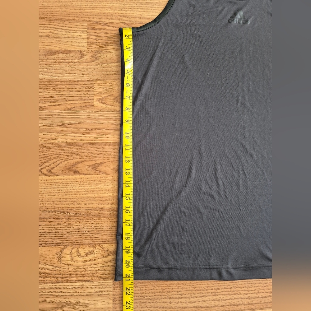 Adidas Men's Grey Tank Top - Picture 4 of 7